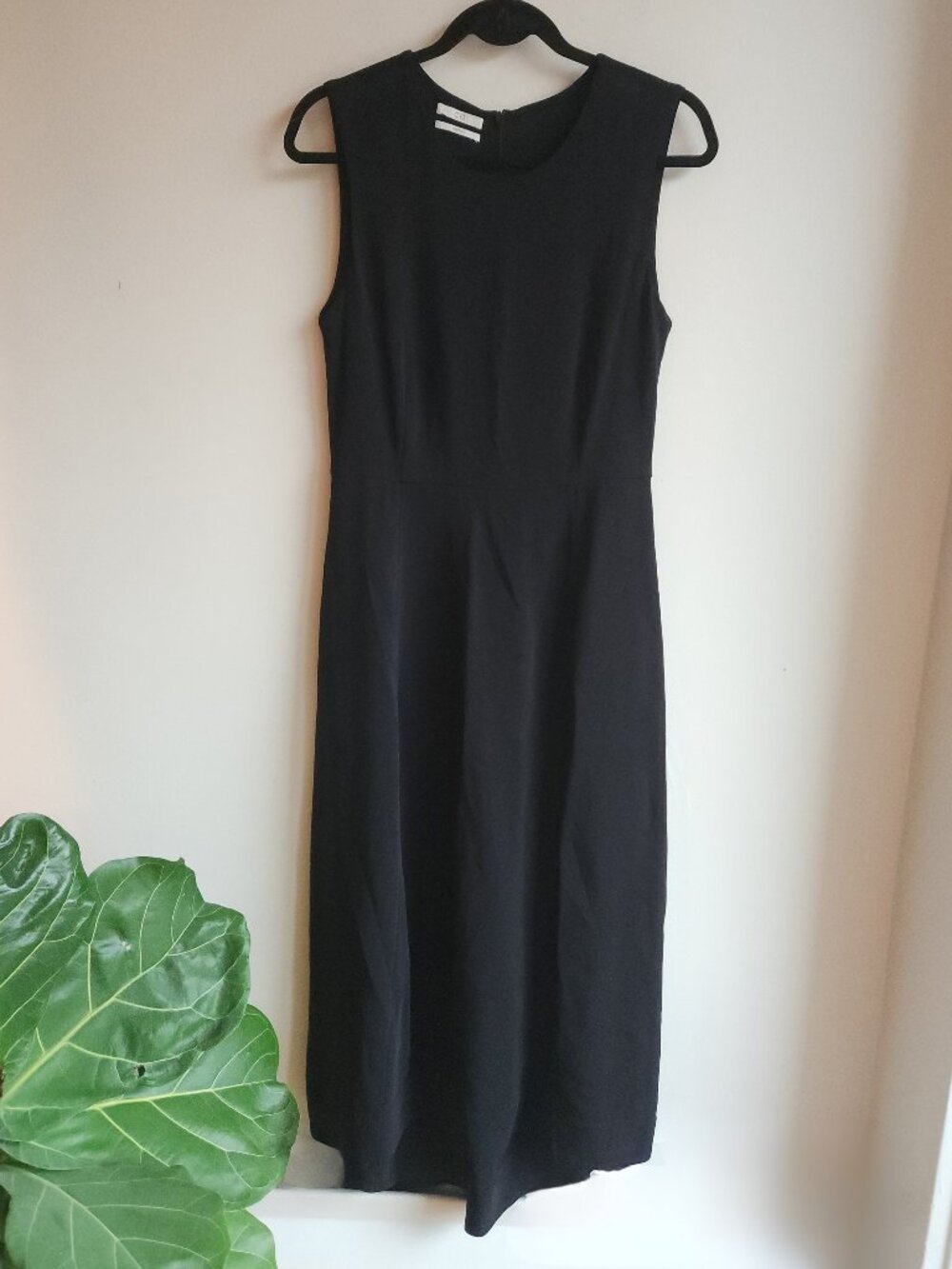 CO. Essentials Black Sleeveless Maxi Dress - M